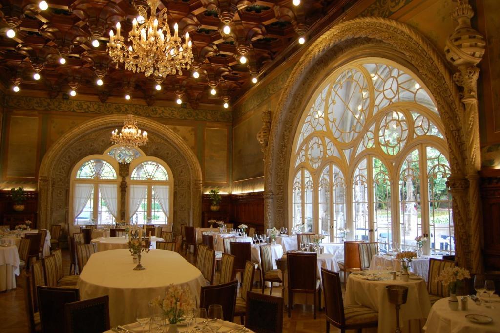 Palace Hotel Do Bussaco Luso  Luaran gambar The restaurant