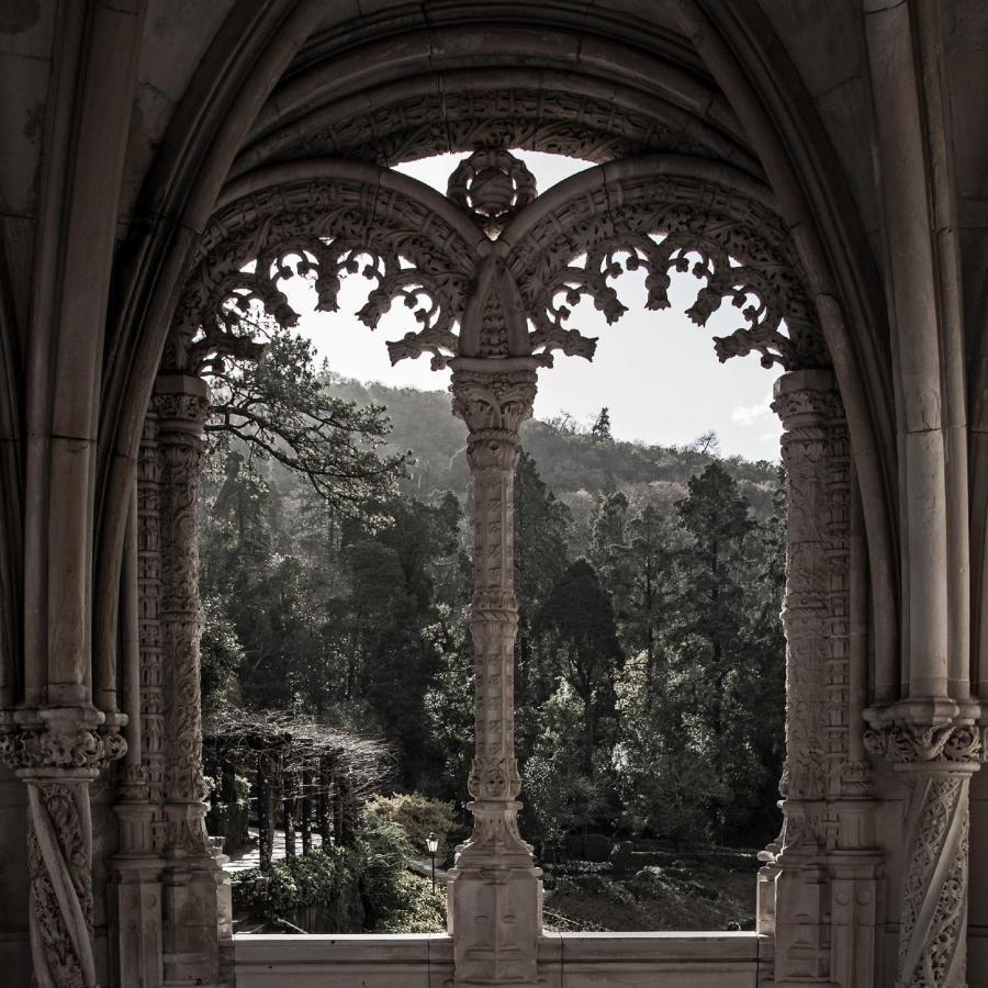 Palace Hotel Do Bussaco Luso  Luaran gambar The cloister